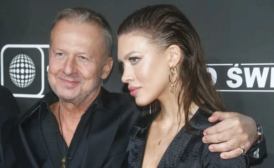 Bogusław Linda z córką na czerwonym dywanie