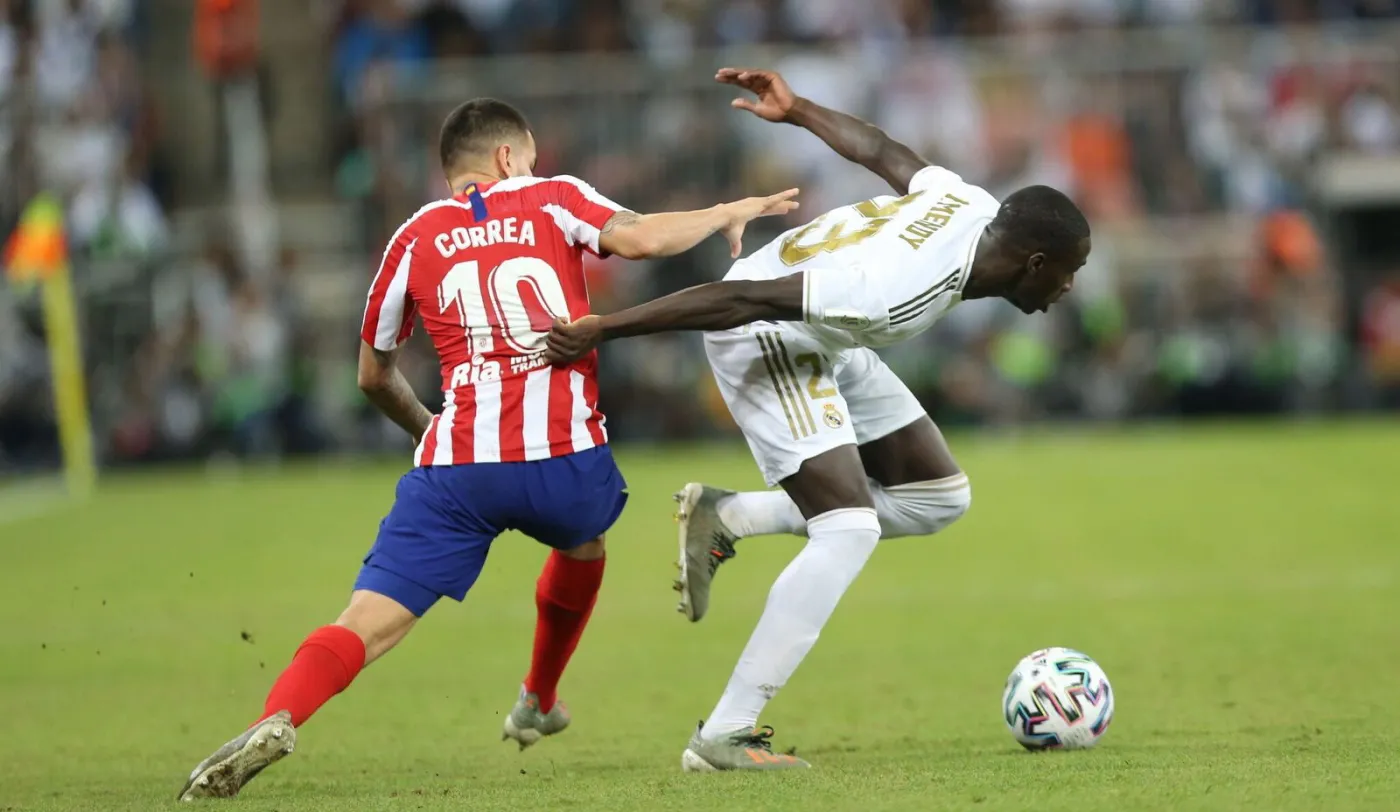 Ferland Mendy i Angel Correa