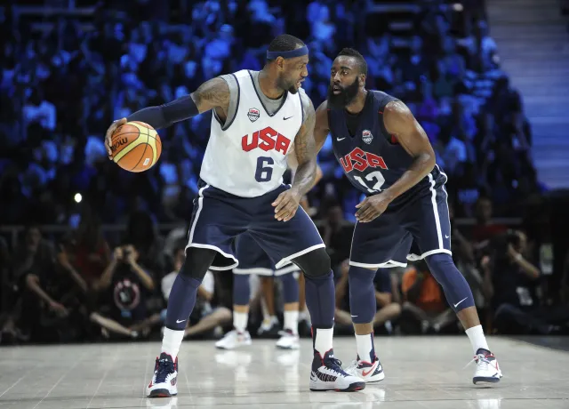 LeBron James i James Harden w kadrze USA na igrzyska w Tokio