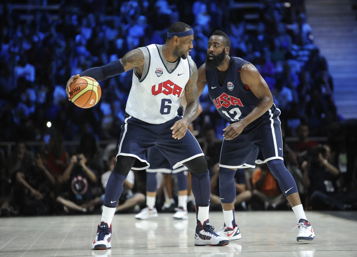 LeBron James i James Harden w kadrze USA na igrzyska w Tokio