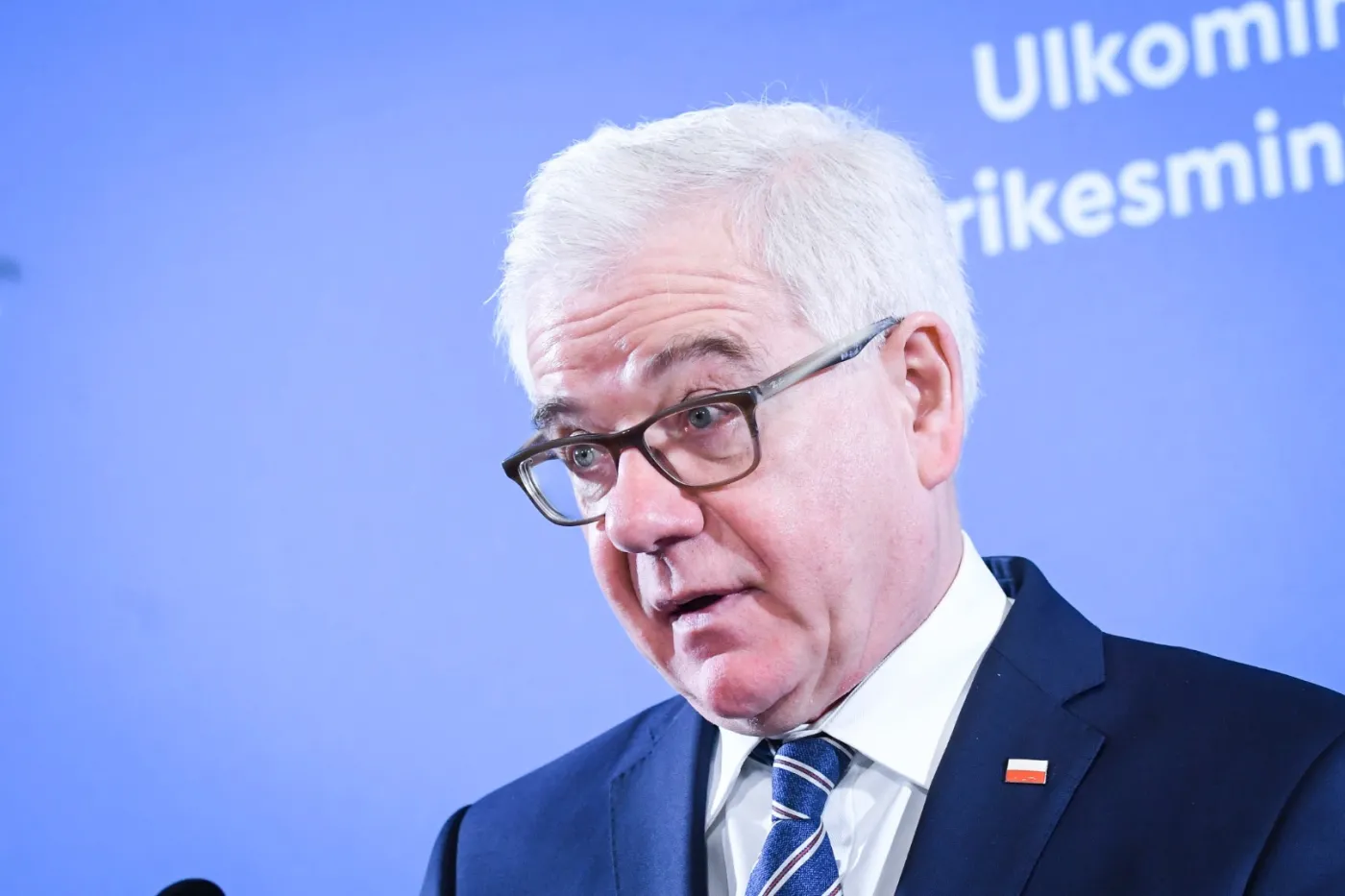 Minister Jacek Czaputowicz