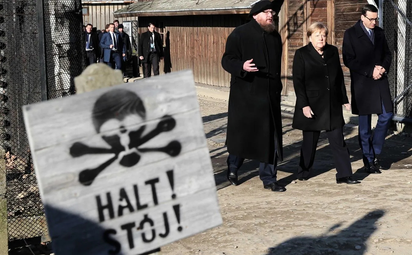Pierwsza wizyta Merkel w Auschwitz [GALERIA]