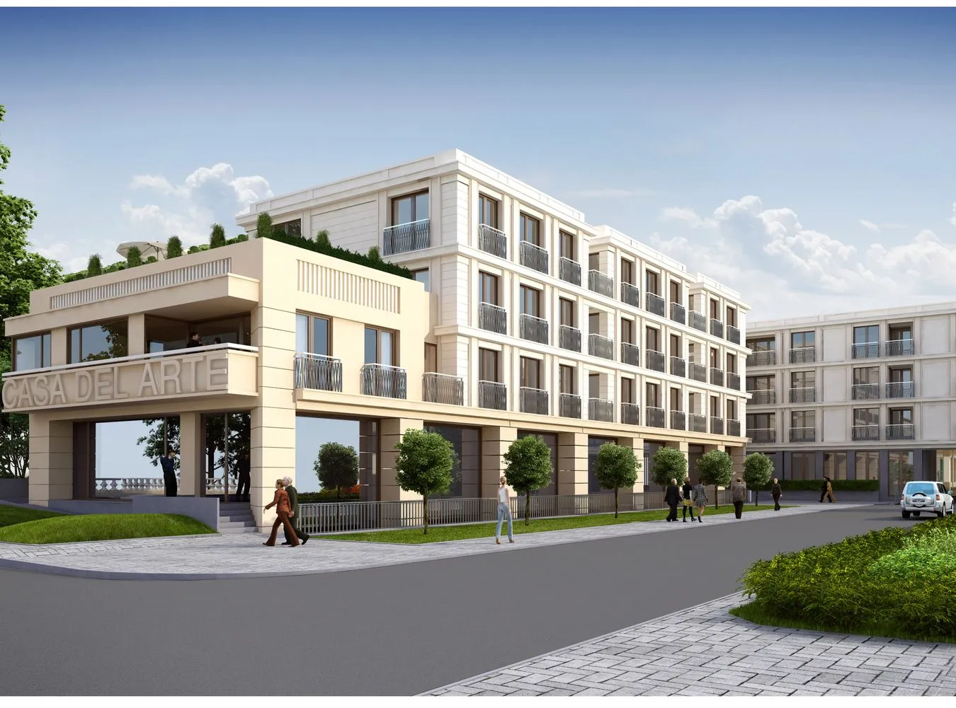 Elegancki apartamentowiec na Muranowie