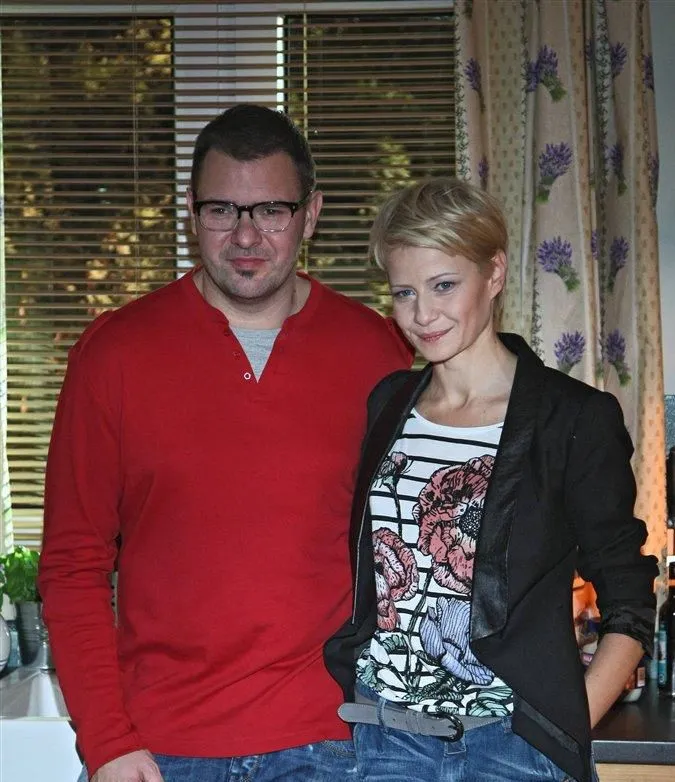 Małgorzata Kożuchowska i Tomasz Karolak