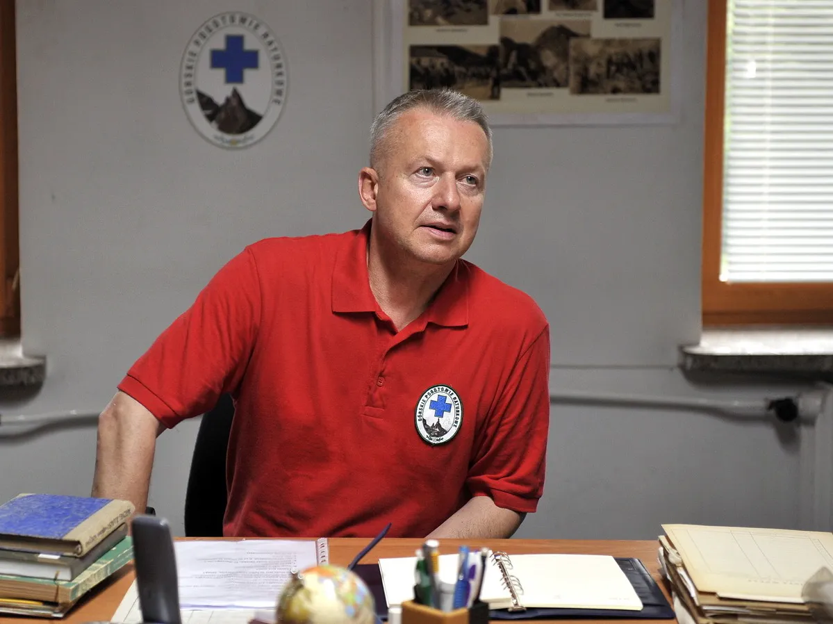 Bogusław Linda w serialu "Ratownicy"