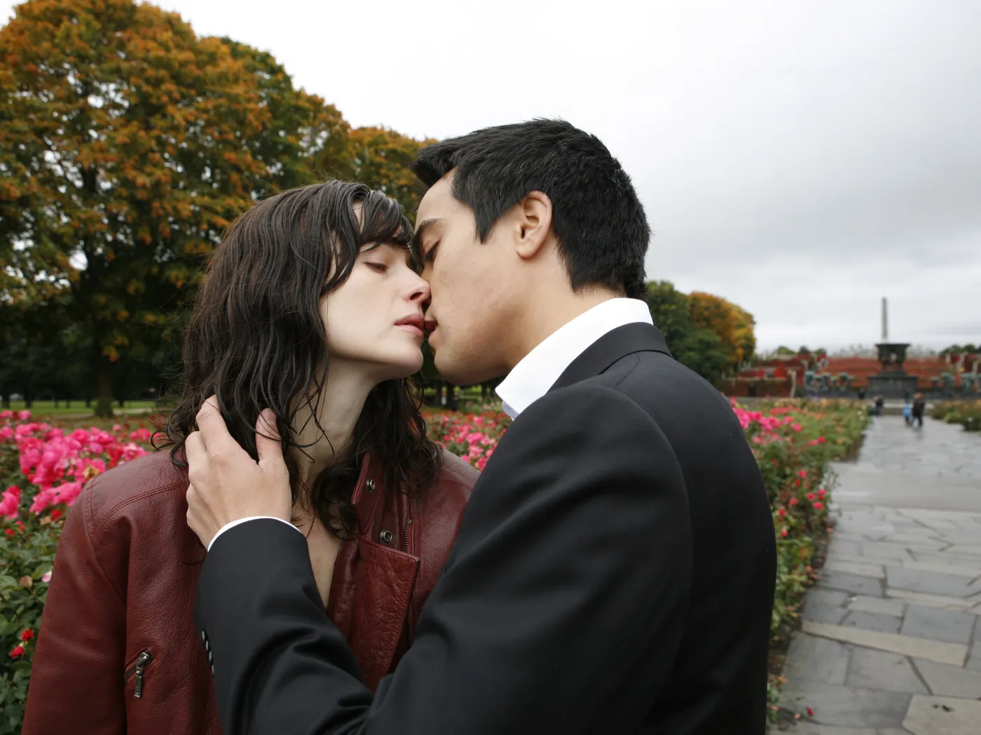 Agnieszka Grochowska i Hermann Sabado w filmie "Upperdog"