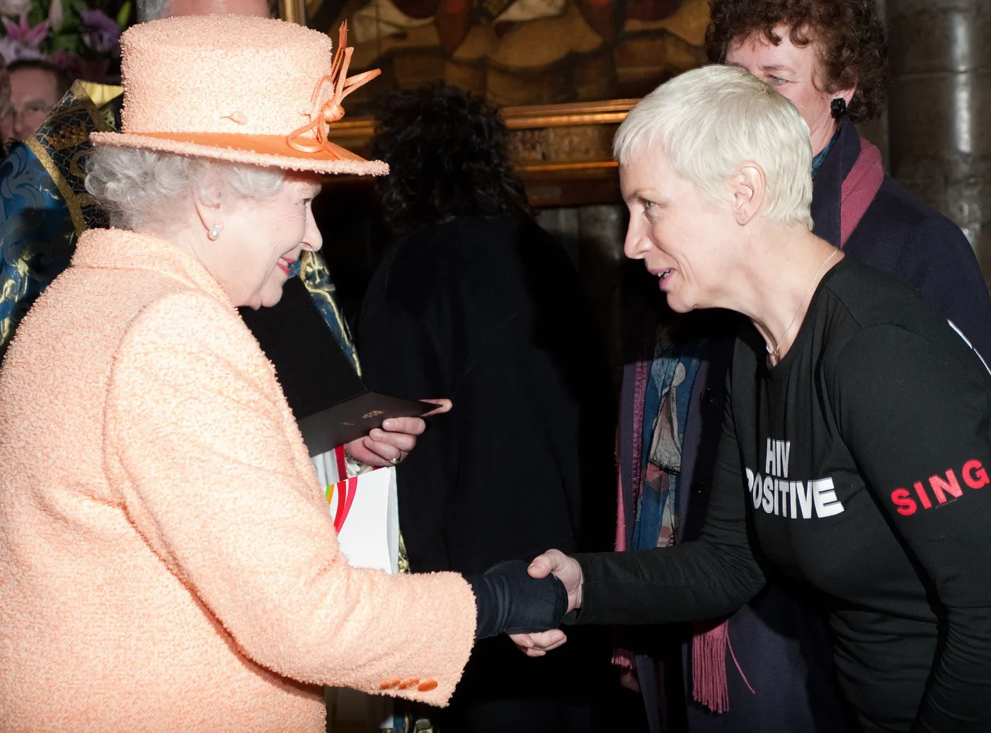 Annie Lennox i królowa Elżbieta II