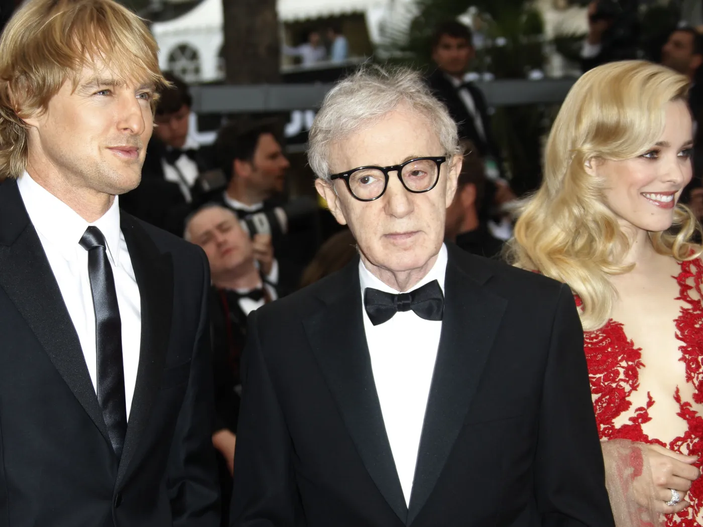 Owen Wilson, Woody Allen i Rachel McAdams