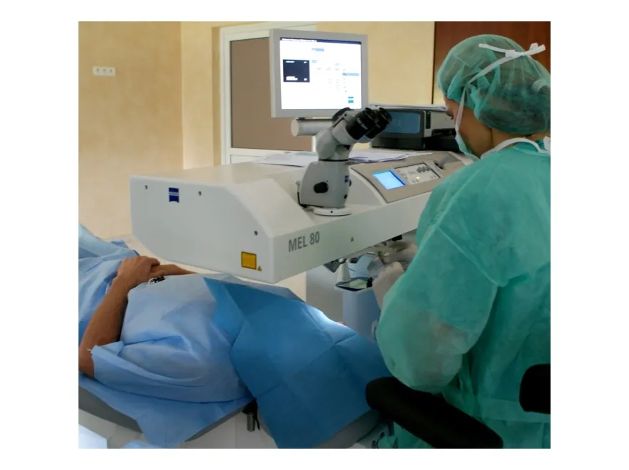 Zabieg laserowej korekcji wzroku - Weiss Kilnik