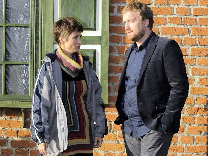 "Miłość nad rozlewiskiem": Joanna Brodzik i Bartek Kasprzykowski 