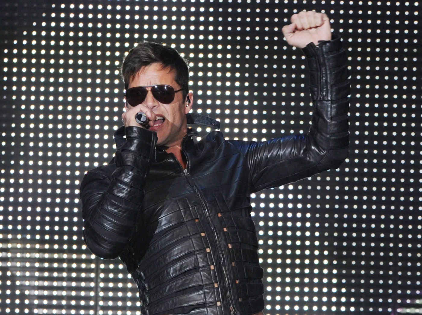 Ricky Martin na festiwalu Arena of Pop w niemieckim Mannheim