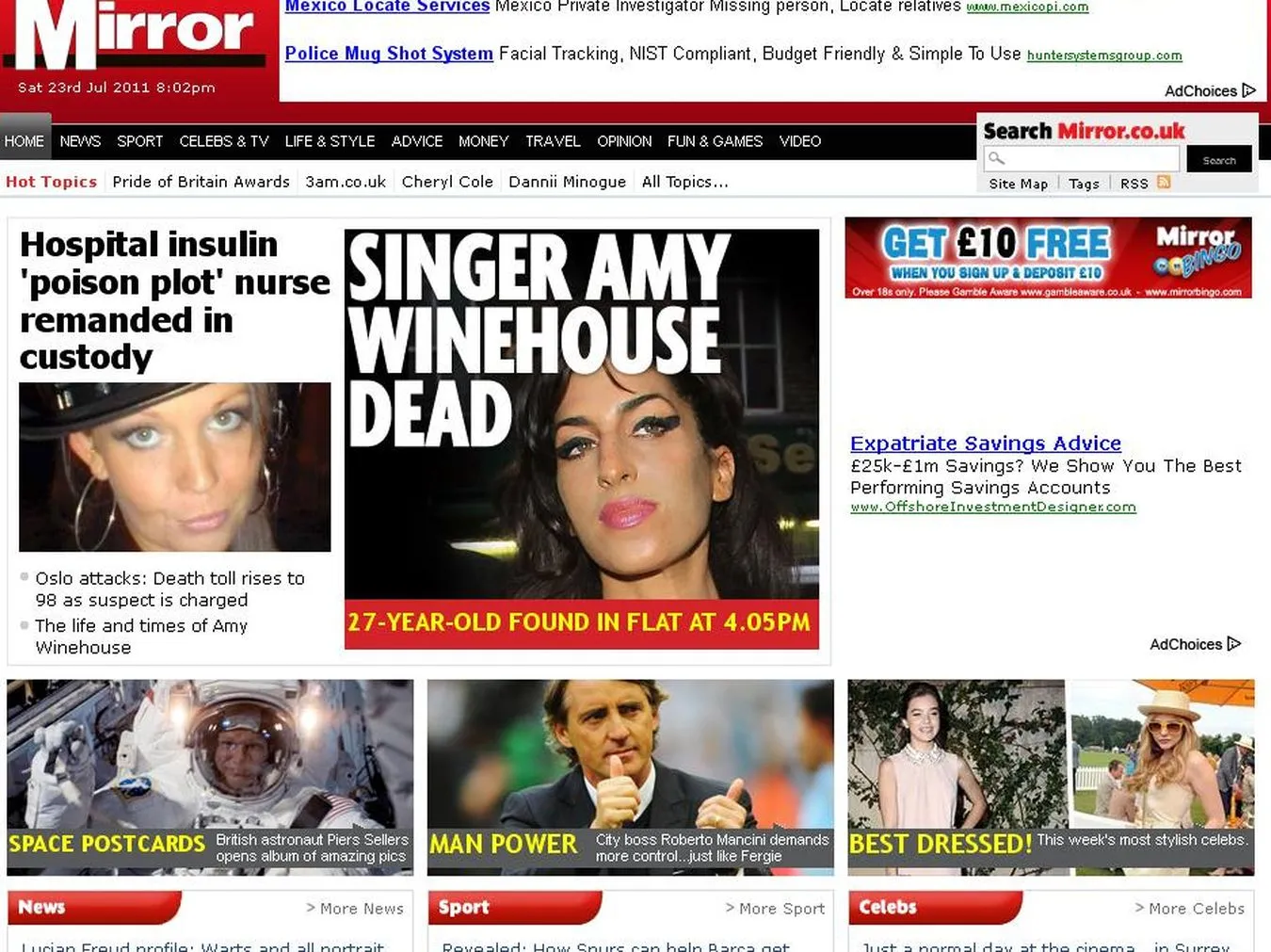 "Daily Mirror" miał też nagminnie podsłuchiwać