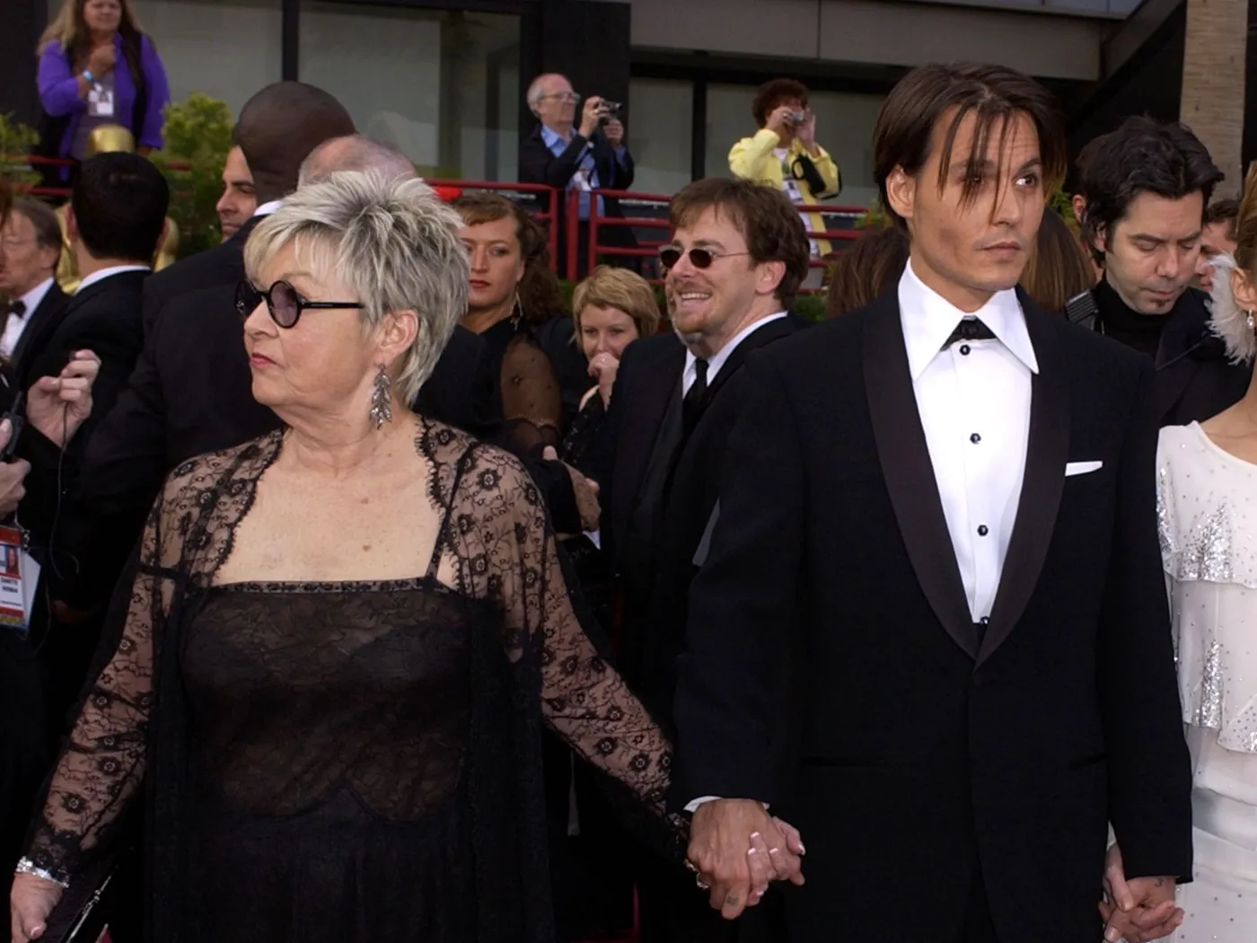 Johhny Depp ze swoją mamą Betty Sue