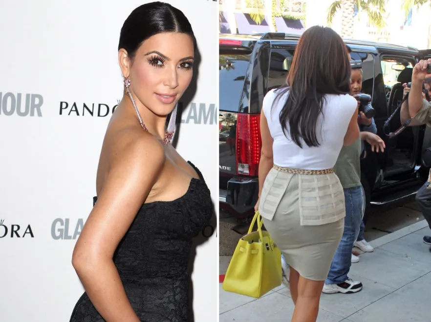 Kim Kardashian dużo brakuje do rozmiaru 0, ale gwiazda dobrze wie, kobiece kształty to jej największy atut.