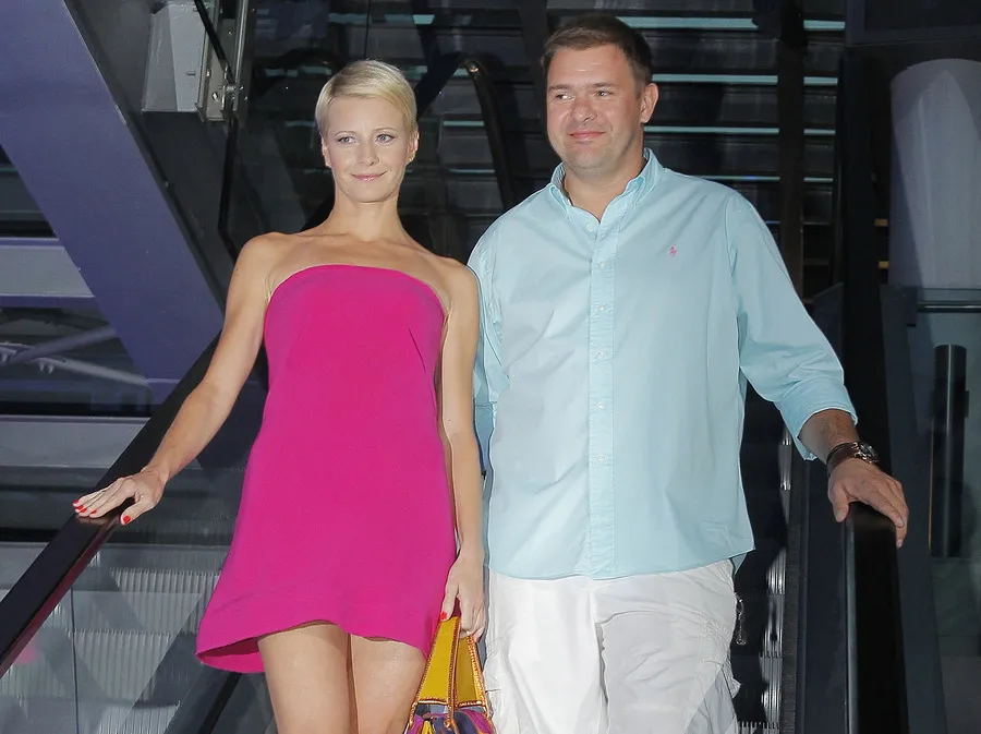 Małgorzata Kożuchowska i Tomasz Karolak