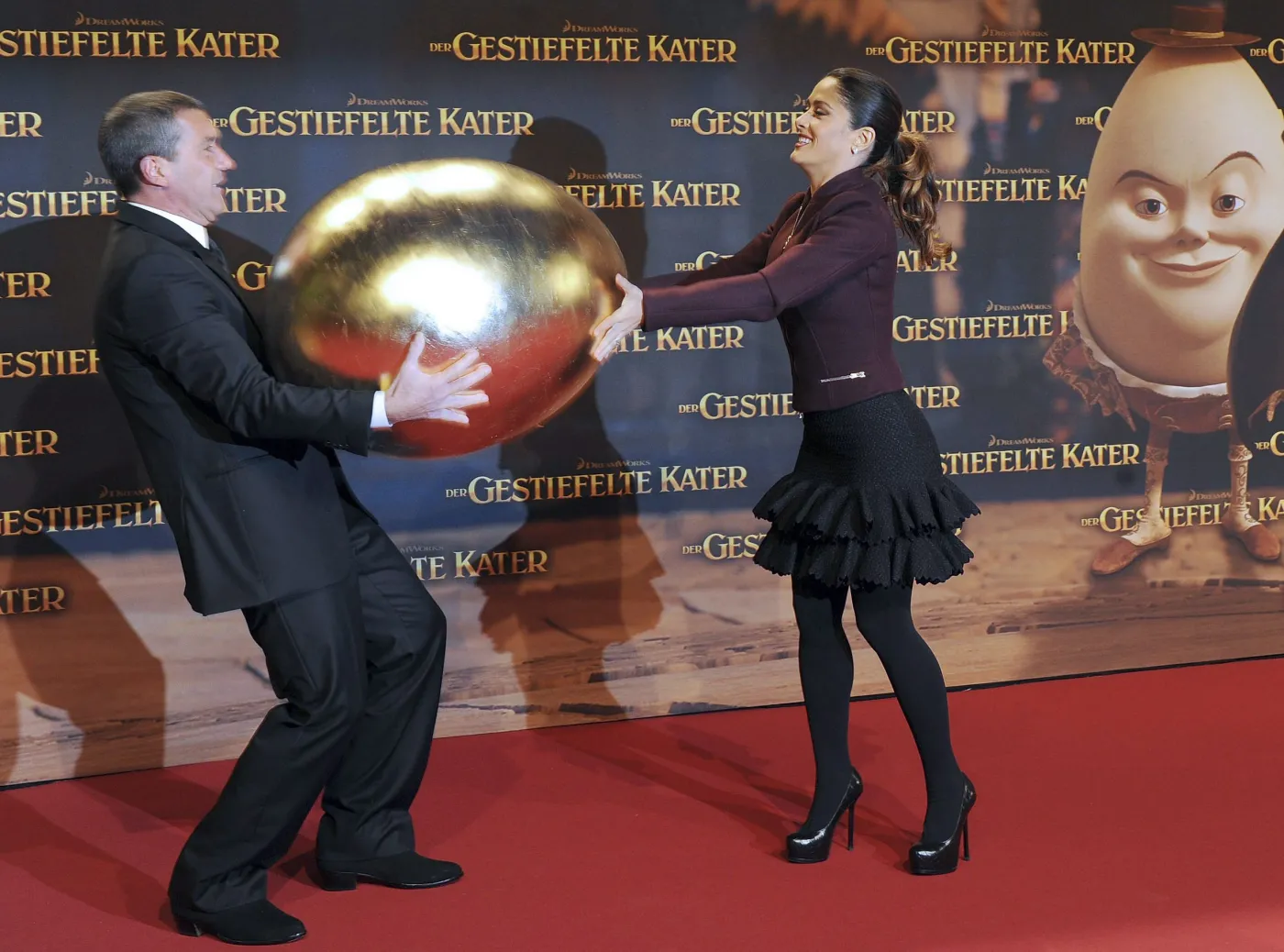 Hayek i Banderas w Berlinie