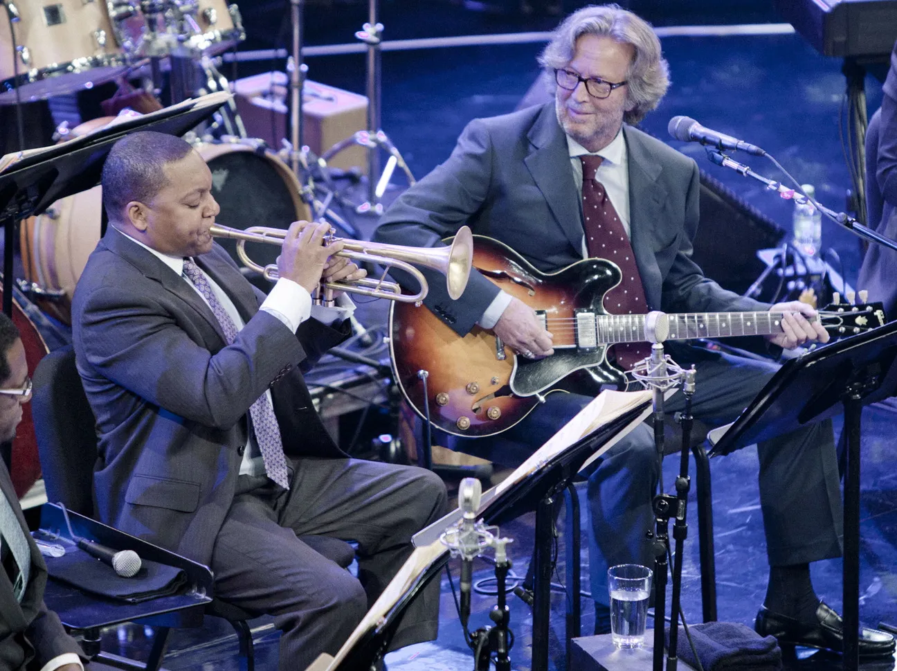 Eric Clapton i Wynton Marsalis