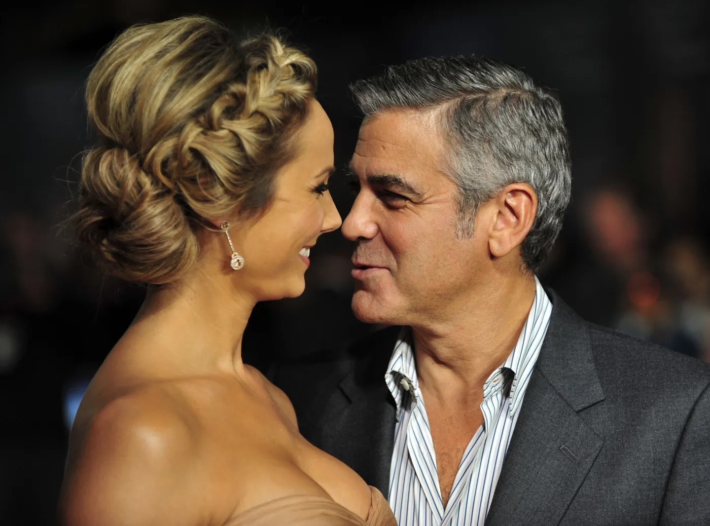 George Clooney i Stacy Keibler