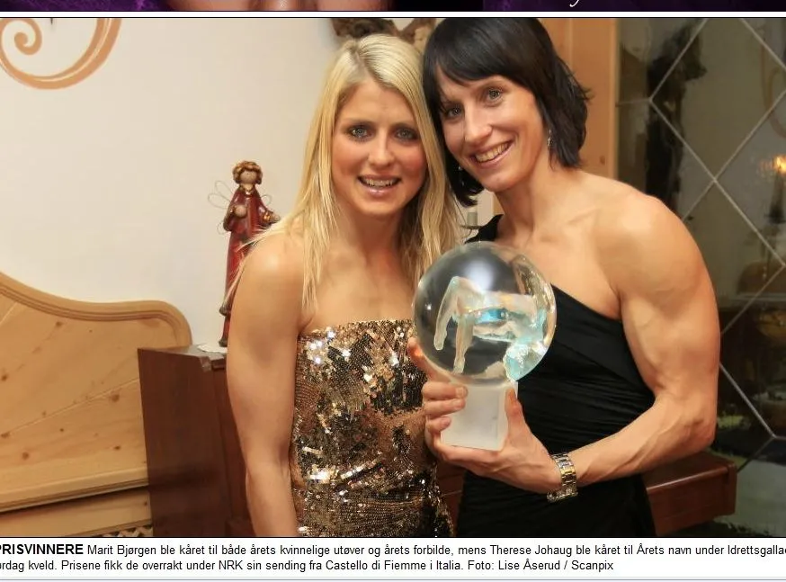 herese Johaug i Marit Bjoergen