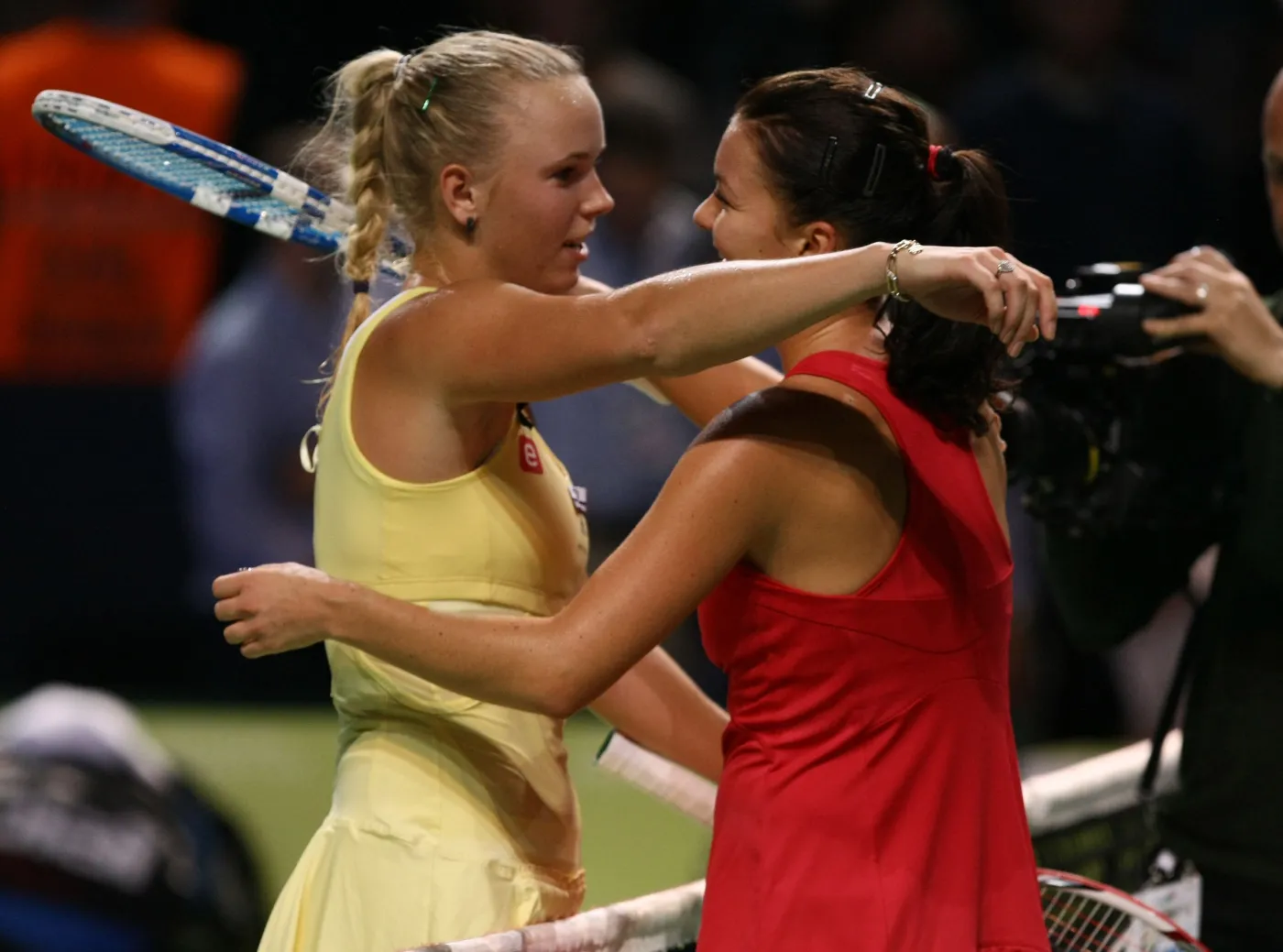 Caroline Wozniacki i Agnieszka Radwańska