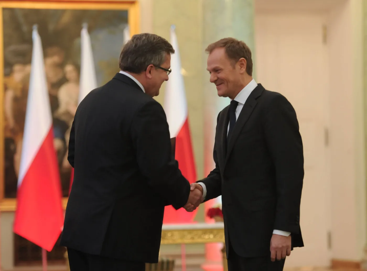 prezydent bronisław komorowski premier donald tusk