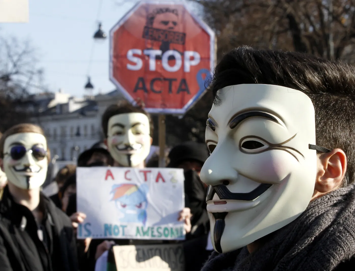 Demonstracja w Niemczech przeciw umowie ACTA