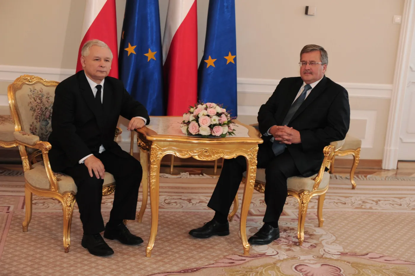 Bronisław Komorowski i Jarosław Kaczyński