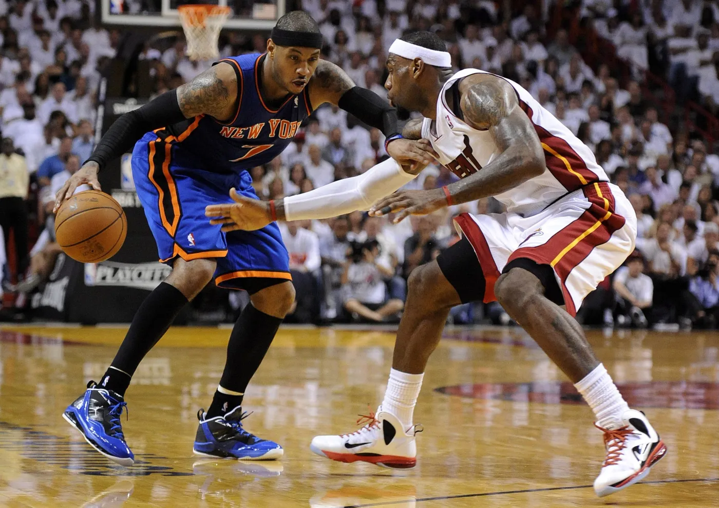 Carmelo Anthony i LeBron James