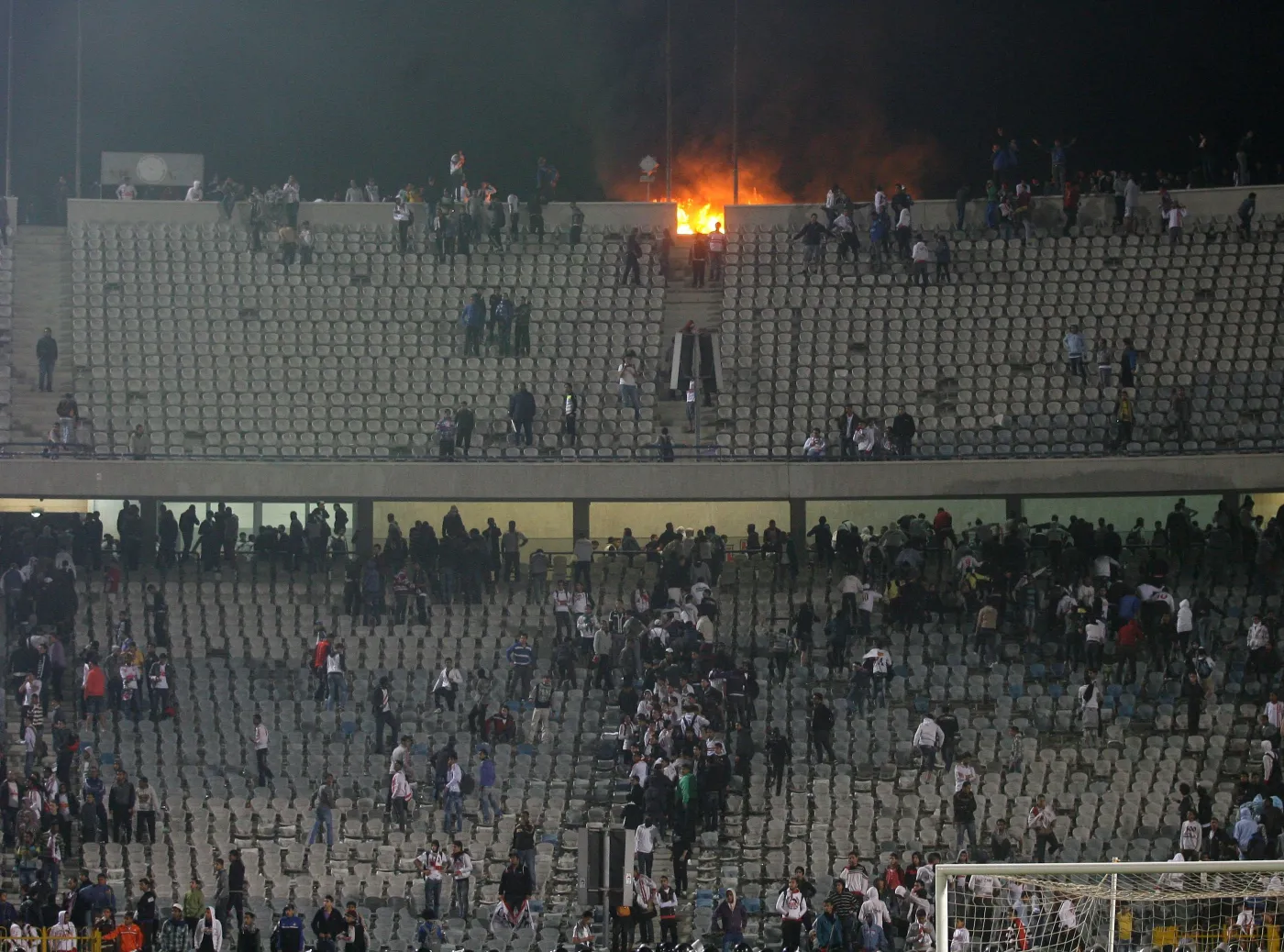 Zamieszki podczas meczu Al-Masry - Al-Ahly