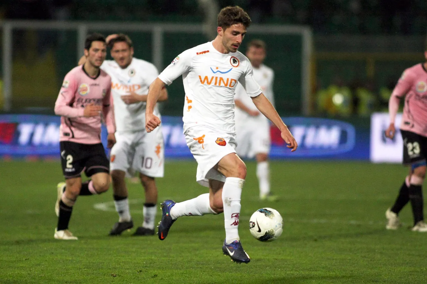 Fabio Borini w meczu przeciwko Palermo, 10 marca 2012