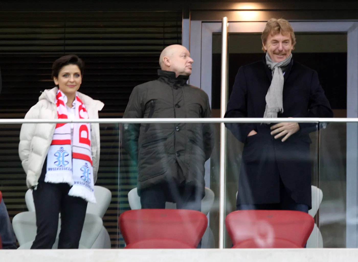 Joanna Mucha i Zbigniew Boniek