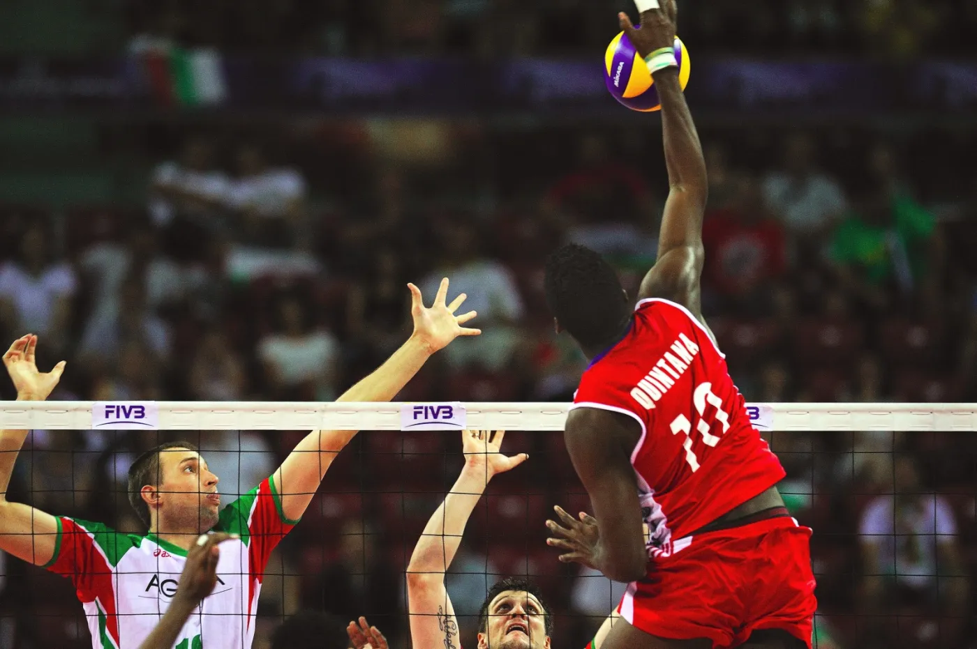 Mecz o trzecie miejsce w finale Ligi Światowej Kuba-Bułgaria 3:2