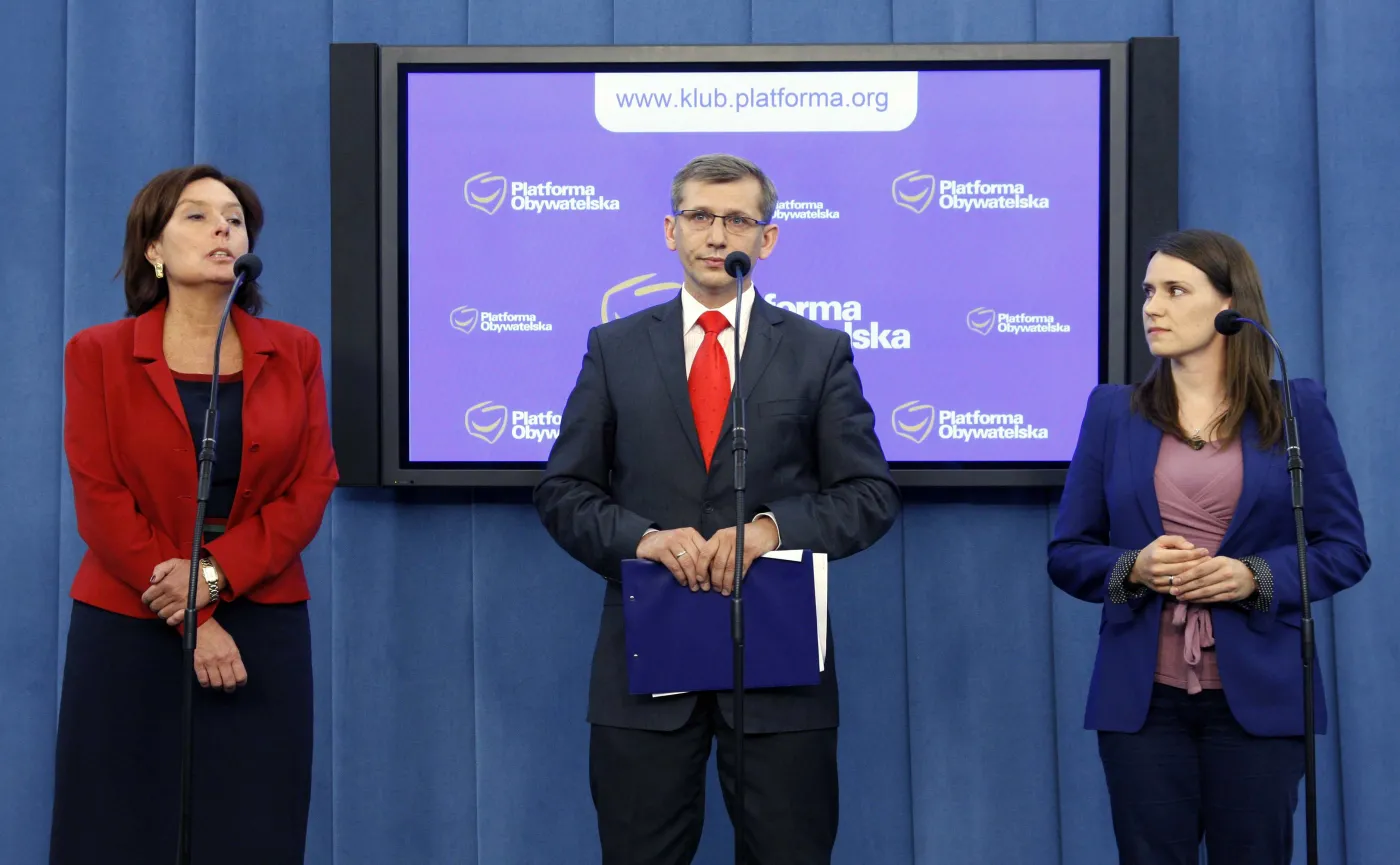 Politycy PO na konferencji o in vitro