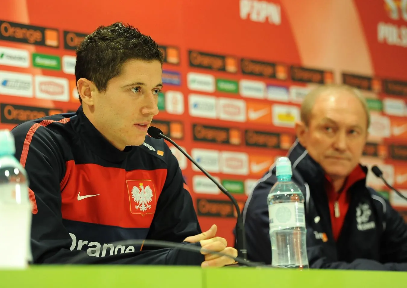 Robert Lewandowski i Franciszek Smuda