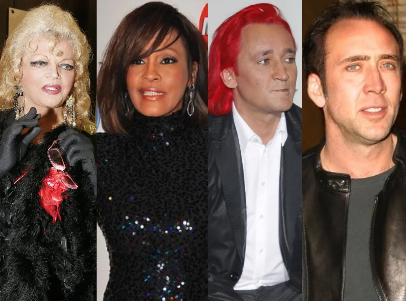 Wioleta Villas, Whitney Houston, Michał Wiśniewski, Nicolas Cage