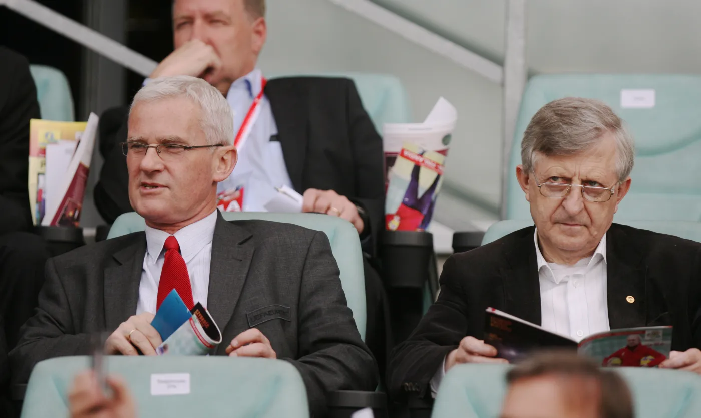 Michał Listkiewicz i Eugeniusz Kolator