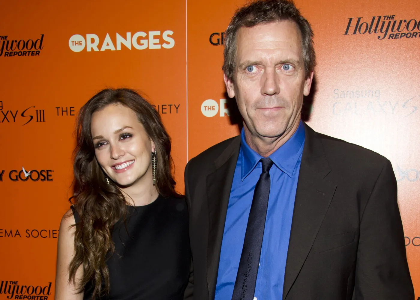 Leighton Meester i Hugh Laurie