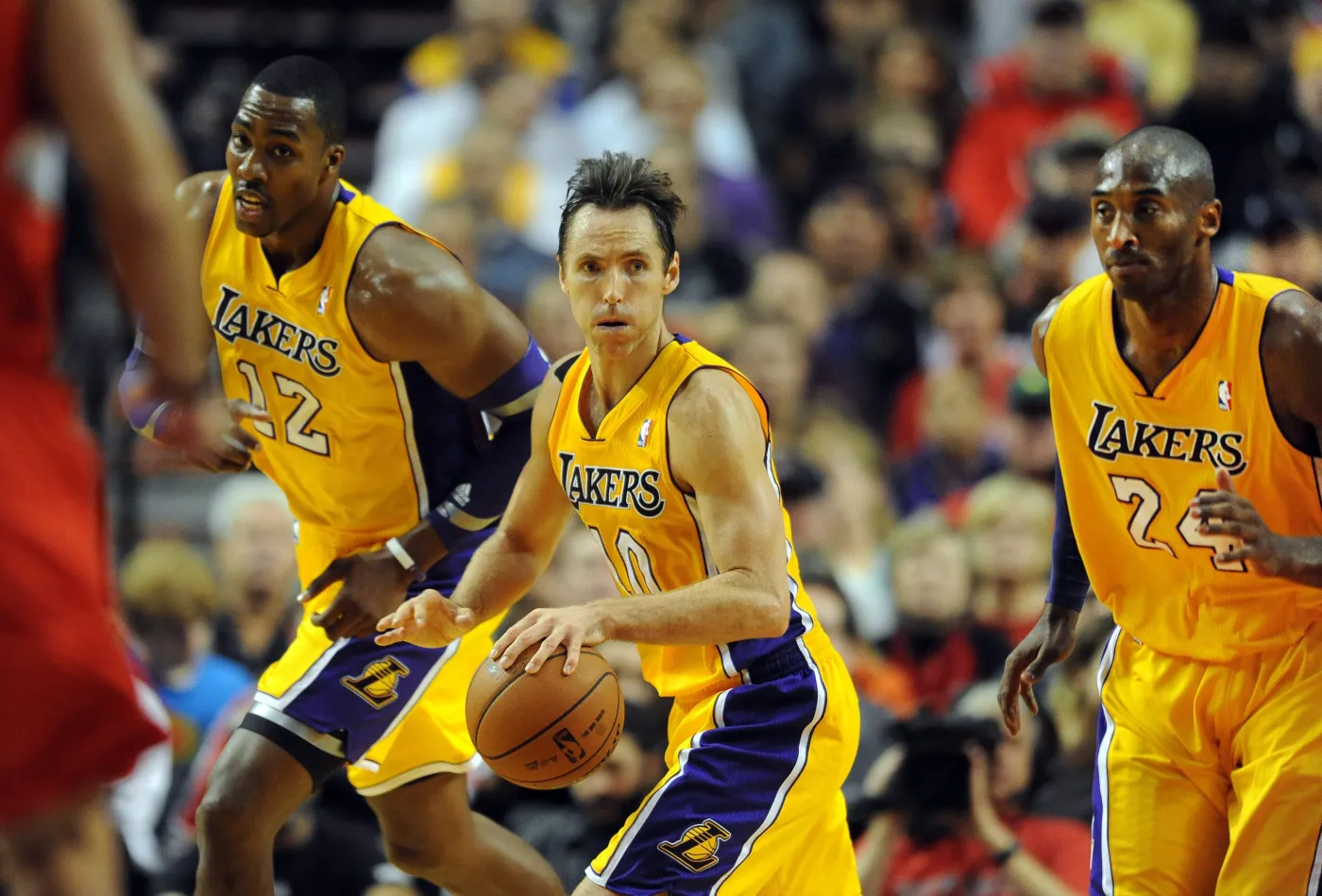 Dwight Howard, Steve Nash i Kobe Bryant