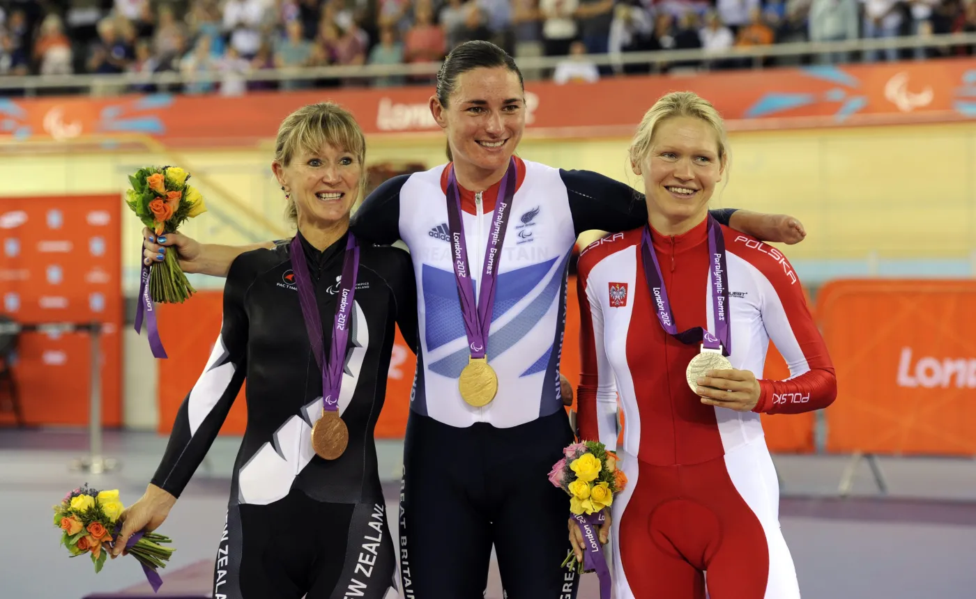 Paraolimpiada - srebrny medal Anny Harkowskiej w kolarstwie torowym
