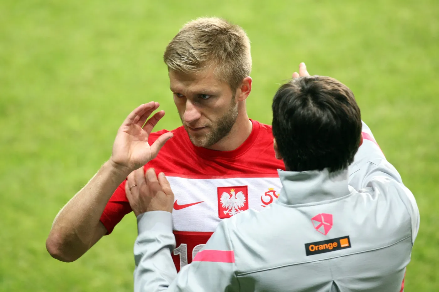 Jakub Błaszczykowski i Waldemar Fornalik