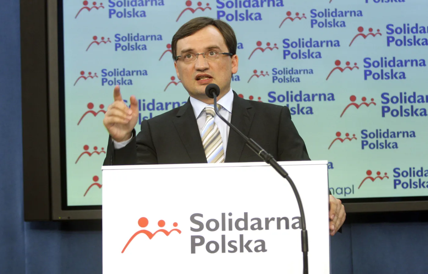 Szef Solidarnej Polski Zbigniew Ziobro