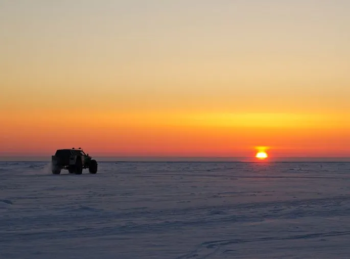 Samochodem po lodowej drodze? To dopiero wyzwanie