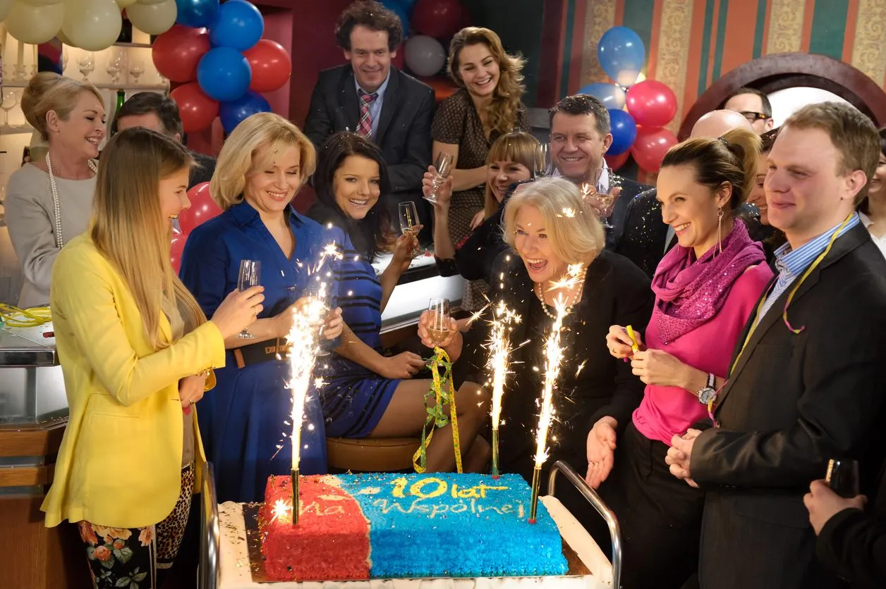 Gwiazdy "Na Wspólnej" świętowały 10. urodziny serialu