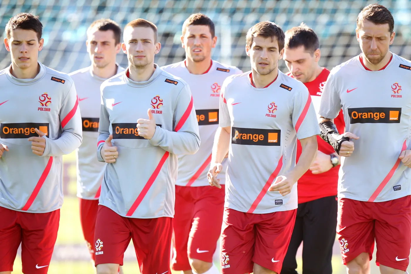 Trening polskiej reprezentacji