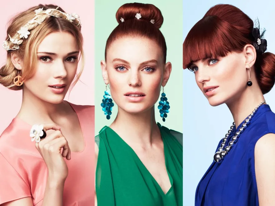 Ozdoby do włosów Glitter wiosna 2013