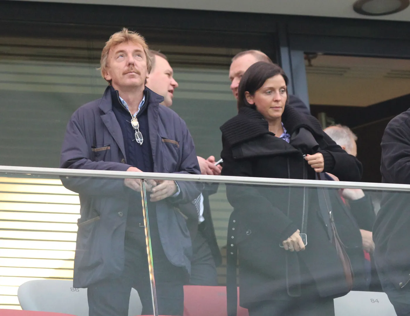Zbigniew Boniek i Joanna Mucha