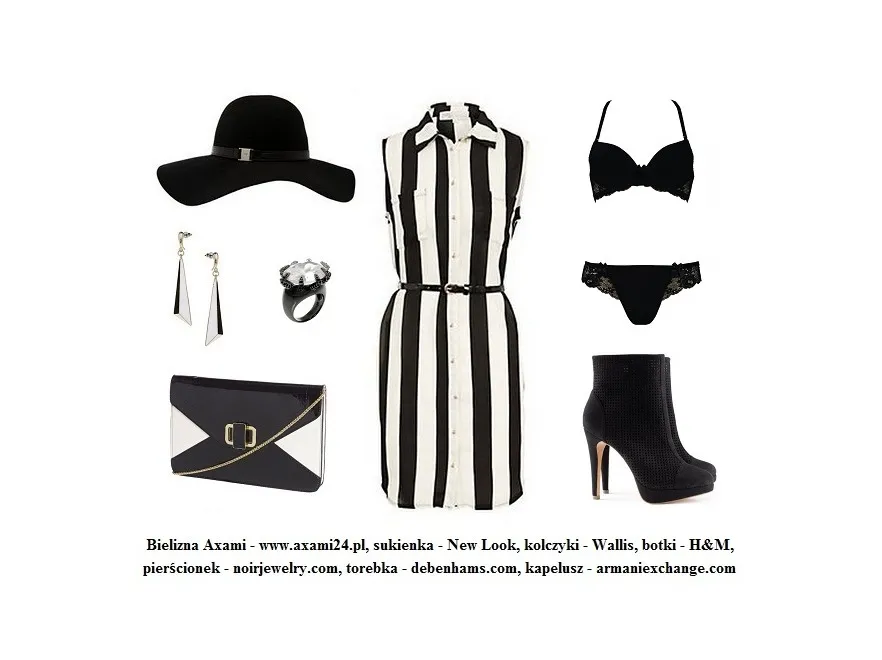 Paski - modne stylizacje na wiosnę 2013