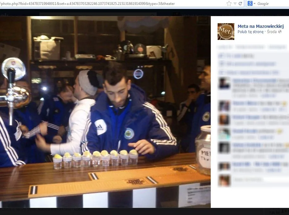 Tak piłkarze z San Marino bawili się po porażce z Polakami. ZDJĘCIA