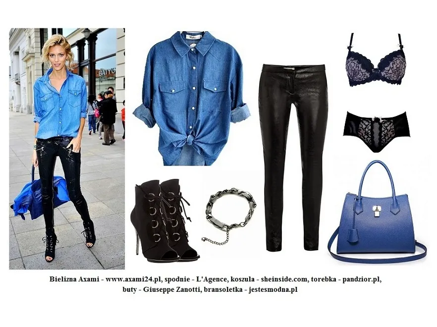 Wiosenne stylizacje z jeansem w roli głównej