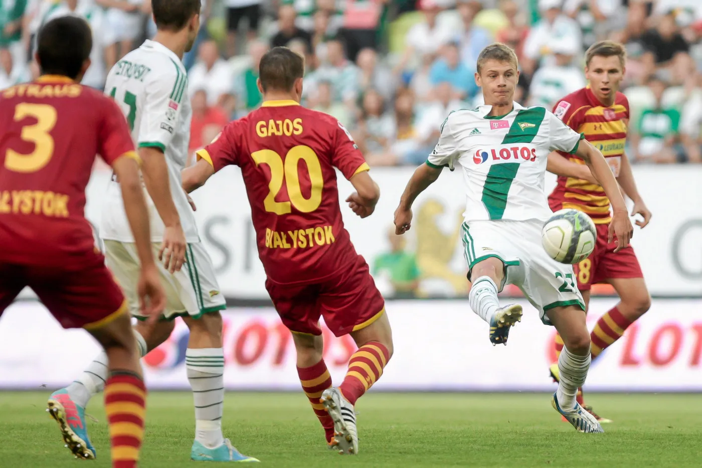 Lechia Gdańsk kontra Jagiellonia Białystok
